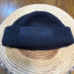 nanamica ボアニット帽 ネイビー