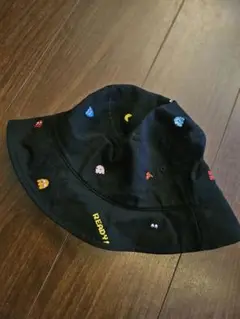 グラニフ×パックマン バケットハット 黒バケハ キャラクター　帽子