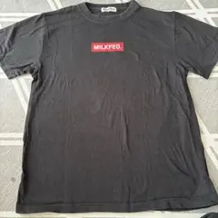 MILKFED Tシャツ ブラックＭサイズ　ミルクフェド