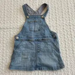 H&M デニムジャンパースカート　サイズ80 9-12month