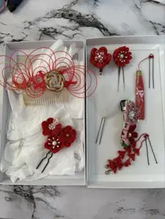 水引和装髪飾りセット