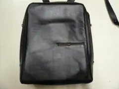 マザーハウス MOTHERHOUSE 濃茶レザーリュックのサムネイル