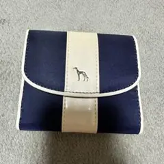 三つ折り財布 ネイビー