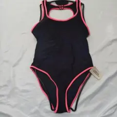 FOREVER 21 ワンピース水着 ブラック コーラル Mのサムネイル