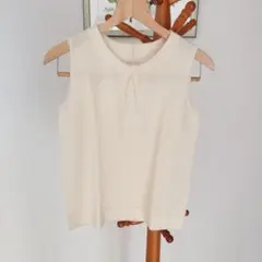 ヒューマンウーマン　ノースリーブ　ニット