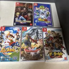 Switch 版ドラゴンボール Sparkingゼロ　ドラクエ1.2リメイク他