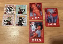 月刊ムー　花やしき　コラボ ステッカー & カード セット