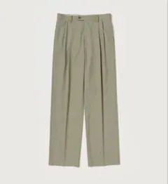 ULTRA FINE TROPICAL WOOL TWO-TUCK SLACKSのサムネイル