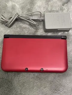 Nintendo 3DS LL 赤色 本体 ACアダプター付き