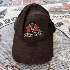 古着　企業系　キャップ　黒　NEWERA ニューエラ