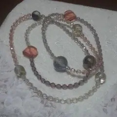 【美品】ロングネックレス(イマック、アガタ、アガットお好きな方にも…)