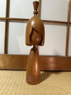○志藤尚山 創作 こけし「初霜」 昭和7年 大分県生 内閣総理大臣賞 真