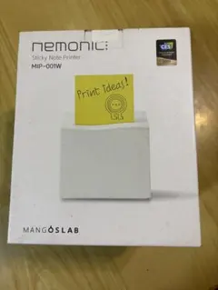 【未開封品】nemonic 付箋メモプリンター ネモニック　イエロー