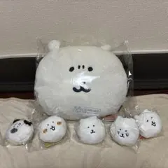 ナガノキャラクターズ B賞 もっちりぬいぐるみM おかおマスコット E賞