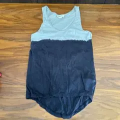 DIESEL ノースリーブ Tシャツ XS カーキ/ブラック