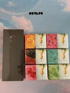 【新品未使用】DR.VAPE 電子タバコ用リキッドセット本体➕6個