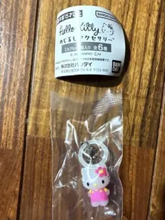 ハローキティ　めじるしアクセサリー　お花