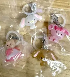 サンリオキャラクターズ ゆるっとめじるしアクセサリー　4点セット