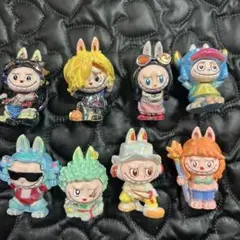 ラブブ　LABUBU フィギュア　ビーズ穴付き　8個セット