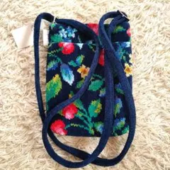 FEILER　チェリーショルダーバッグ&ティッシュポーチ