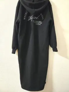 WTW フード付き ジップアップワンピース