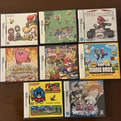 DS ソフト　マリオ　まとめ売り　ブリーチ　カービィ　ペンギンの問題