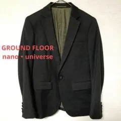 大特価❕nano universe❤️ソフトグログランフード ブルゾン S - メルカリ