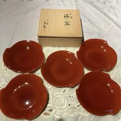 時代古漆器 銘々盆　5枚セット　平安象彦作 時代古漆器 銘々盆 5枚セット 平安象彦作 - メルカリ
