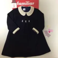 ファミリア 大人気　うさぎちゃんワンピース　フォーマル　100