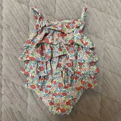 Baby Boden フラワーフリル水着 6-12ヶ月