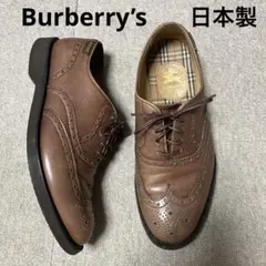 Burberry’s ウィングチップシューズ バーバリービジネスシューズ　日本製のサムネイル