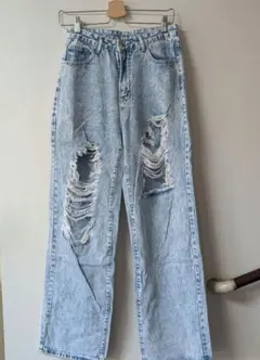SALE【SHEIN】 ICON ダメージジーンズ シーイン デニム