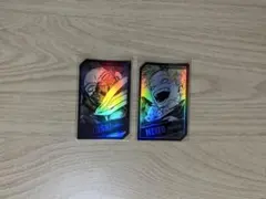 ヒロアカ　キャラクターズホロカードコレクション　心操人使　物間寧人　２枚セット