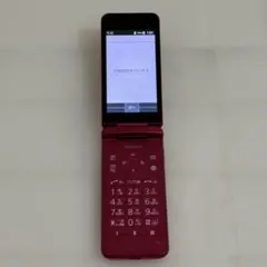 【新品同様品】京セラDIGNO KY-42C レッド 携帯電話 ガラホのサムネイル