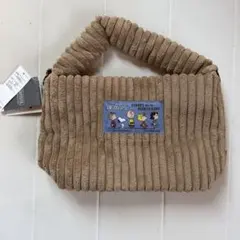 ROOTOTE PEANUTS コーデュロイ ミニトートバッグ
