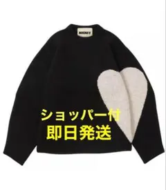 NKNIT ハート型袖 長袖ニット NKNIT ケーブル2WAYハートニット 2024年新作