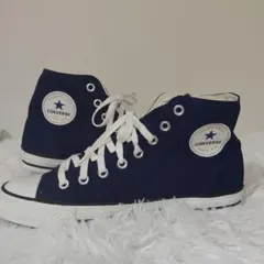 美品✨コンバース ネクスター 27.0cm ネイビー ハイカット スニーカー