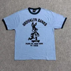BROOKLYN BANKS Tシャツ ライトブルー