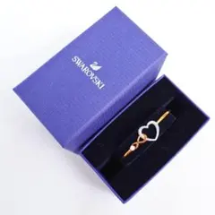 スワロフスキー Infinity Heart バングル