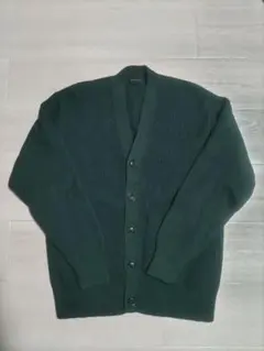 green label relaxing コットン カーディガン