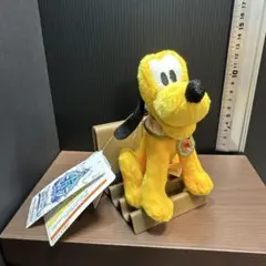 プルート ぬいぐるみバッチ 東京ディズニーシー15周年