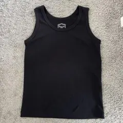 グローバルワーク Beau-tee クルーリブタンク ブラック Mのサムネイル