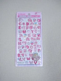 正規品 サンリオ ボンボンドロップシール マイメロディ モジ 新品 未開封