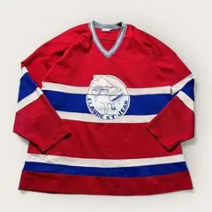 80s 90s NHL ゲームシャツ アイスホッケー ピアノ モントリオール