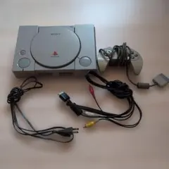 【通電確認済】PlayStation1 本体 コントローラー付き　PS1