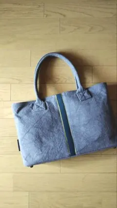 はまさき工房 トートバッグ 墨染+藍染め 草木染め よもぎ染め 日本製 