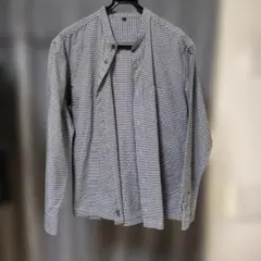 無印良品　チェック柄 Mサイズ 長袖シャツ