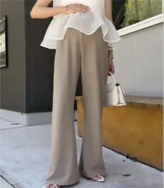 神戸レタス マタニティ ワイドパンツ