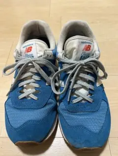 new balance Classic 574 青 スニーカー