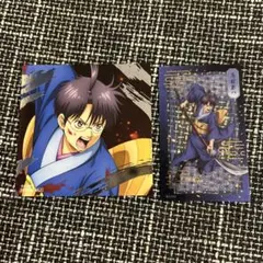 銀魂 吉原大炎上 クリアシート アニメイト特典 スクエアカード　志村新八